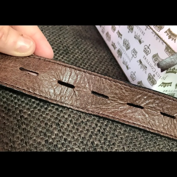 Juicy Couture vintage leather bag boho hobo - Picture 8 of 12